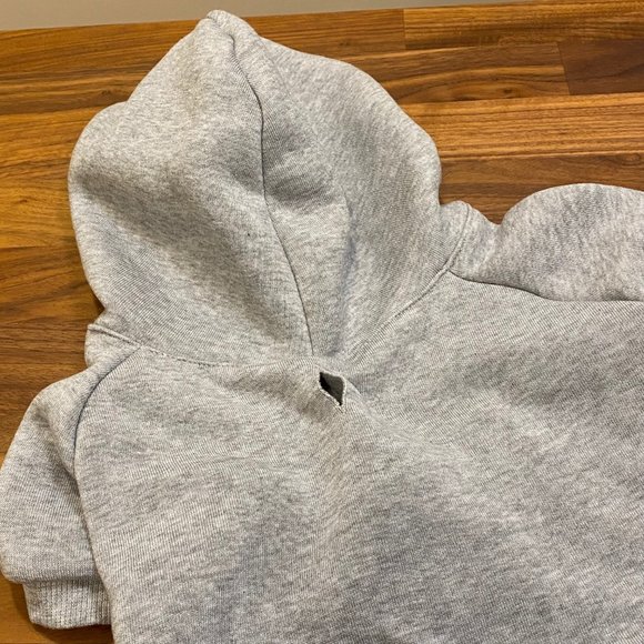 Baxterboo Pet Dog Hoodie Sweater | Athletic Gray - Picture 8 of 10